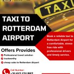 Taxi To Rotterdam Airport 