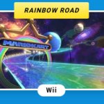 Ah yes, my favorite Mario Kart Wii course: 3DS Rainbow Road meme