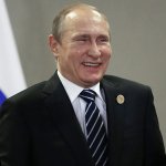 Smiling Putin