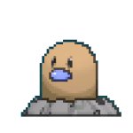 Shiny Diglett