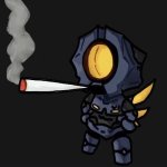 V1 smoking a fat blunt meme