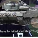 you have forfeited your life privileges: Tank