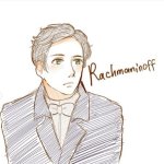 Young Rachmaninoff. meme