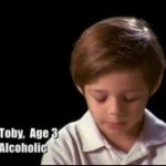 Toby alcoholic meme