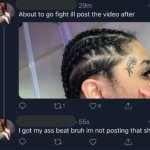 about to go fight