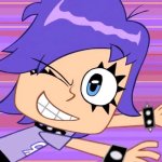 Yumi Yoshimura winking