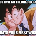 dragon ball wishes