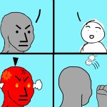 Pissed NPC Wojak