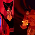 Genie x Wizard Jafar x Genie Jafar