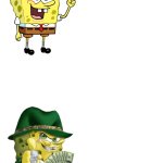 Rich spongebob meme