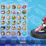 MK8DX Character Roster with the new Wave 6 characters