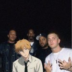 Denji with the gang