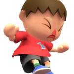 Red Villager Yeeted