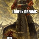 Fantasy Painting | LORE IN DREAMS; LORE IN MOVIES | image tagged in fantasy painting,memes | made w/ Imgflip meme maker