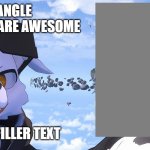 Tahvo Explores | RECTANGLE SUNGLASSES ARE AWESOME; REQUIRED FILLER TEXT | image tagged in tahvo explores | made w/ Imgflip meme maker