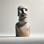 Ai generated Moai meme