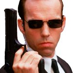 Agent Smith with Desert Eagle