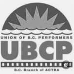 Union of BC Performers LOGO (UBCP)