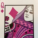 The drunk queen card.