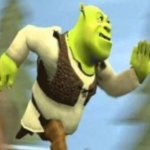 Shrek running