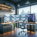 High-End Office workplace template