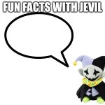 Fun facts with jevil template