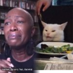 Joy Reid and Smudge meme