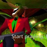start praying boy but pinstripe potoroo