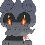 Marshadow with an injured arm