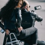 Black motorbike