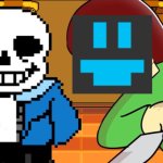 Flowey_The_Memer kills Sans template