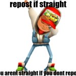 repost if straight (for msmg only) meme