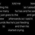 Just feeding