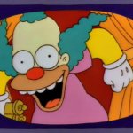 Krusty announces death