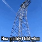 Sometimes you just have to fold | How quickly I fold when 
my girl wants anything | image tagged in gifs,girlfriend,folding,give in | made w/ Imgflip video-to-gif maker