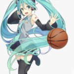 Repost if Hatsune Miku ballin meme