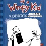 DOAWK BOOK 20 | USES THE DEATH NOTE AND KILLS GREG; Jeff Kinney | image tagged in rodrick rules cover | made w/ Imgflip meme maker