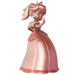 Pink gold peach pose