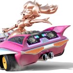Pink Gold Peach Kart
