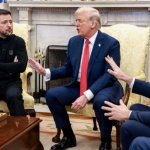 Trump, Vance, and Zelensky