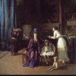 Painting by John Lavery.