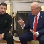 Trump and Zelensky meme