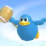 naked king dedede flying meme