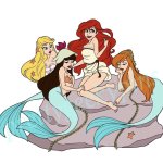 ariel and the mermaids