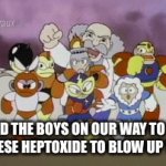 (Ir)Rational decisions | ME AND THE BOYS ON OUR WAY TO MAKE MANGANESE HEPTOXIDE TO BLOW UP TWITTER | image tagged in gifs,megaman,funny,memes,twitter,lol | made w/ Imgflip video-to-gif maker