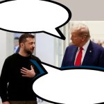 Trump and Zelensky template