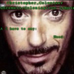 Christopher_Colonizer announcement