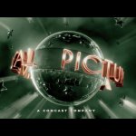 universal 40s logo but disco