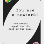 The newtard card