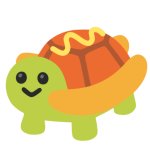 Hotdog turtle